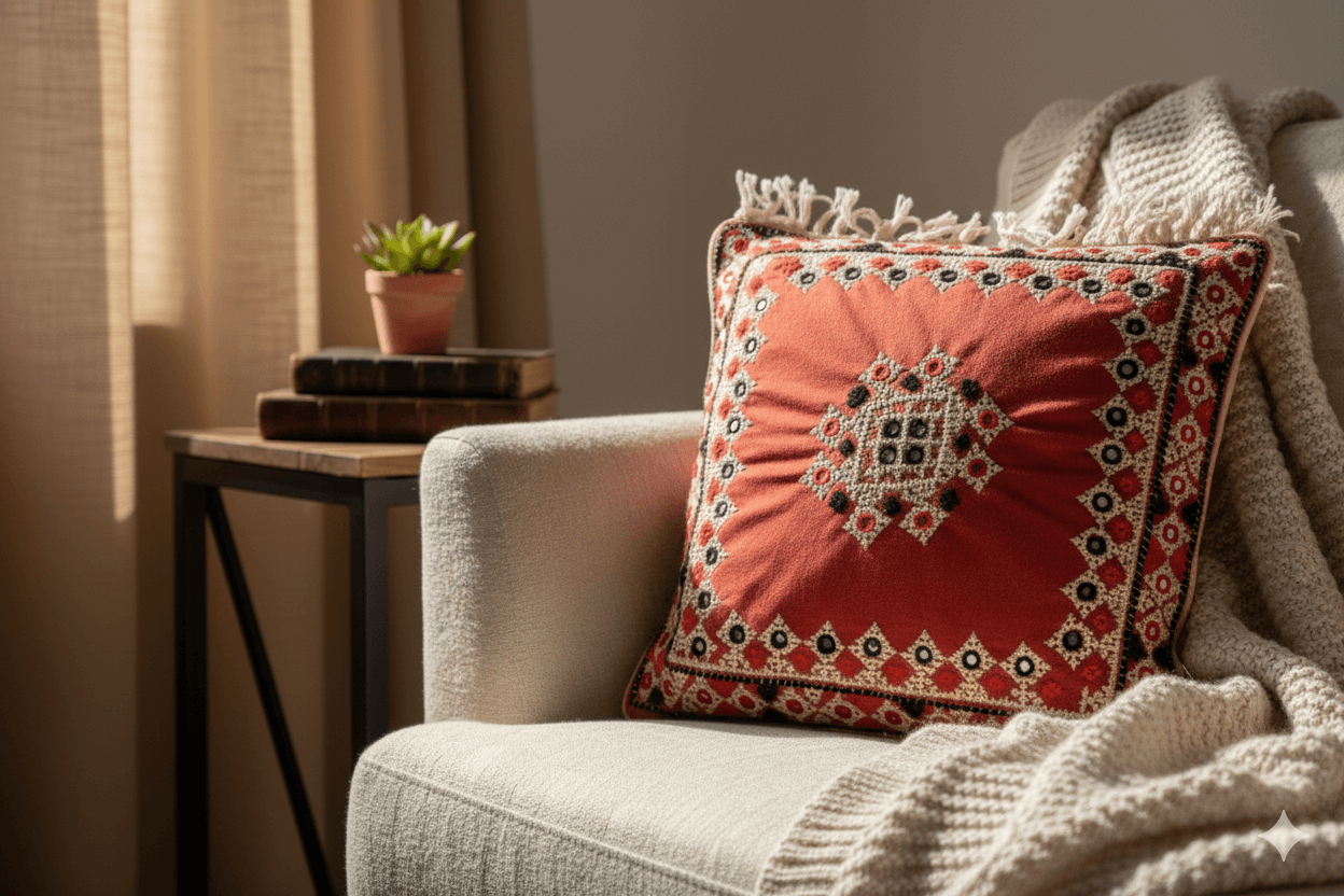 Silk Velvet Cushion Cover