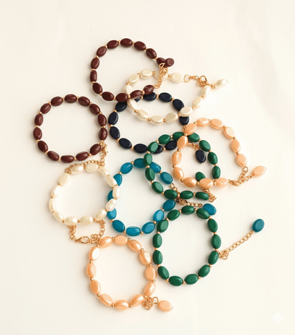 Handmade Colorful Beaded Bracelets For Women