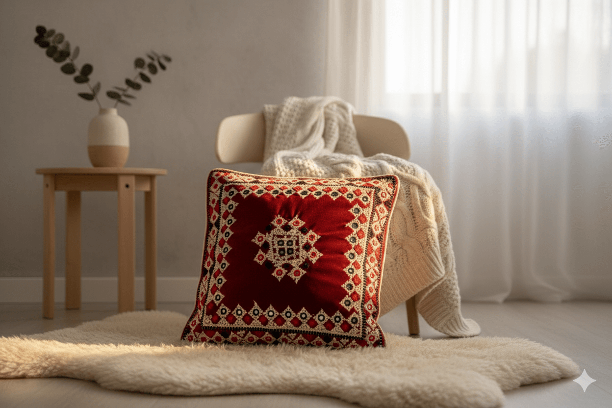 Silk Velvet Cushion Cover