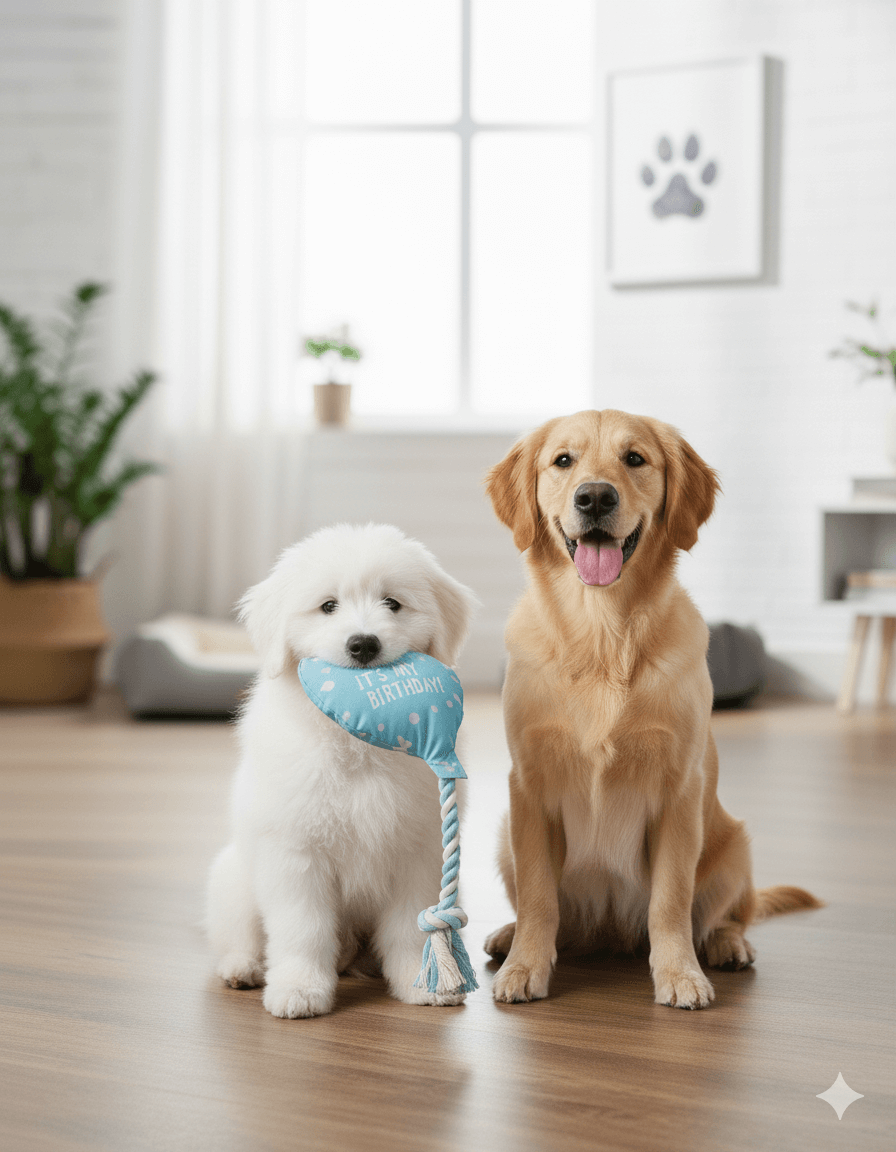 It's My Birthday Balloon Dog Toy