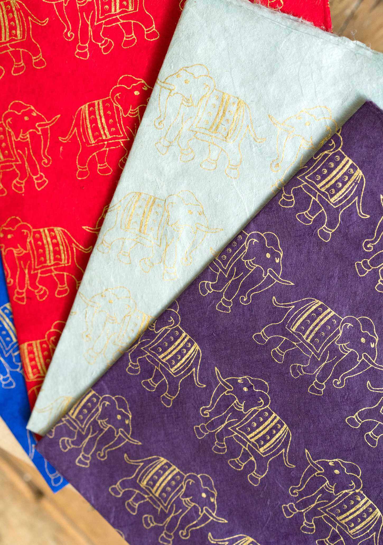 Ethimaart Sustainable corporate gifting eco friendly gift wrap with eco friendly elephant paper