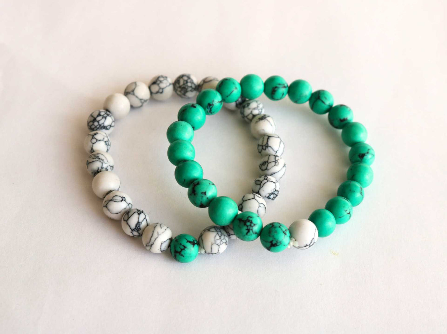 Unique Couple Bracelet - Turquoise Gemstone