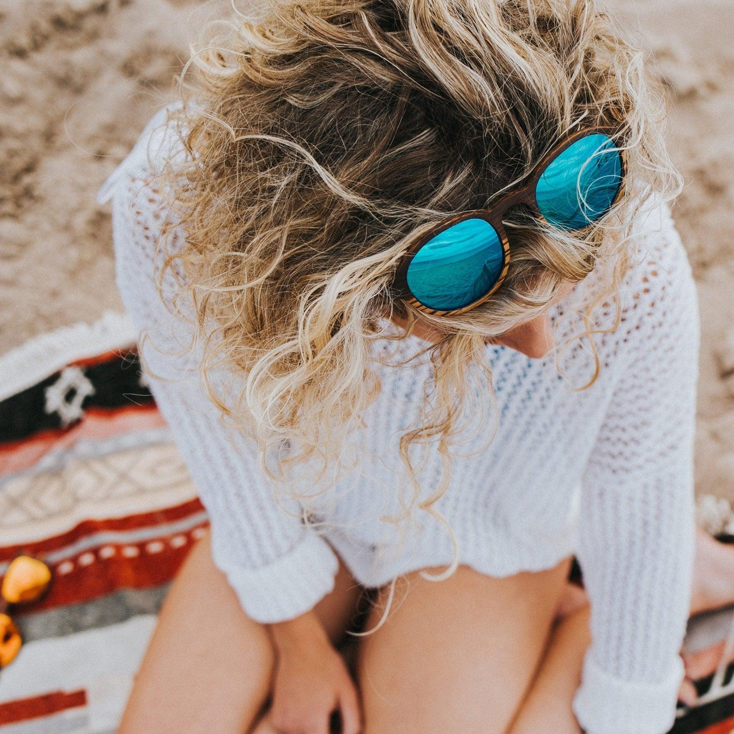 Polarised Wooden Sunglasses Ethimaart