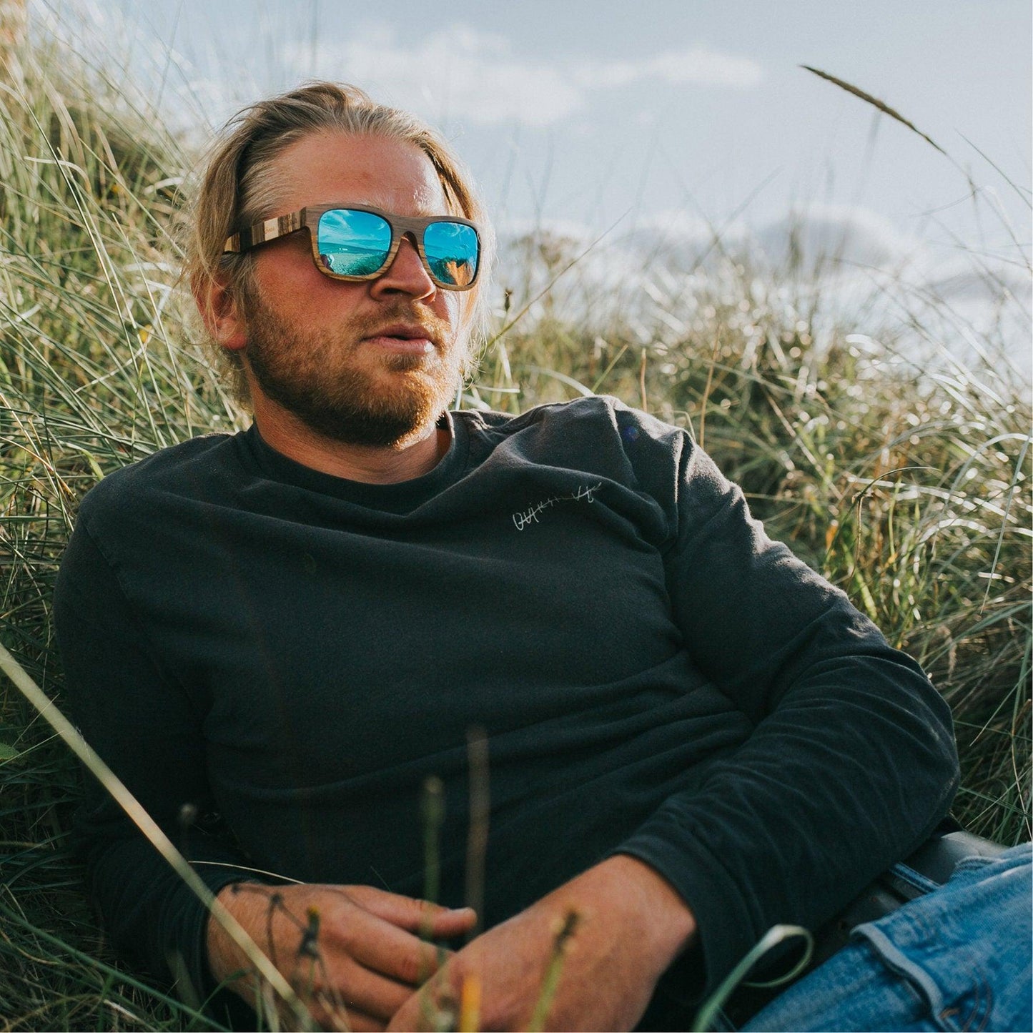 Polarised Wooden Sunglasses Ethimaart