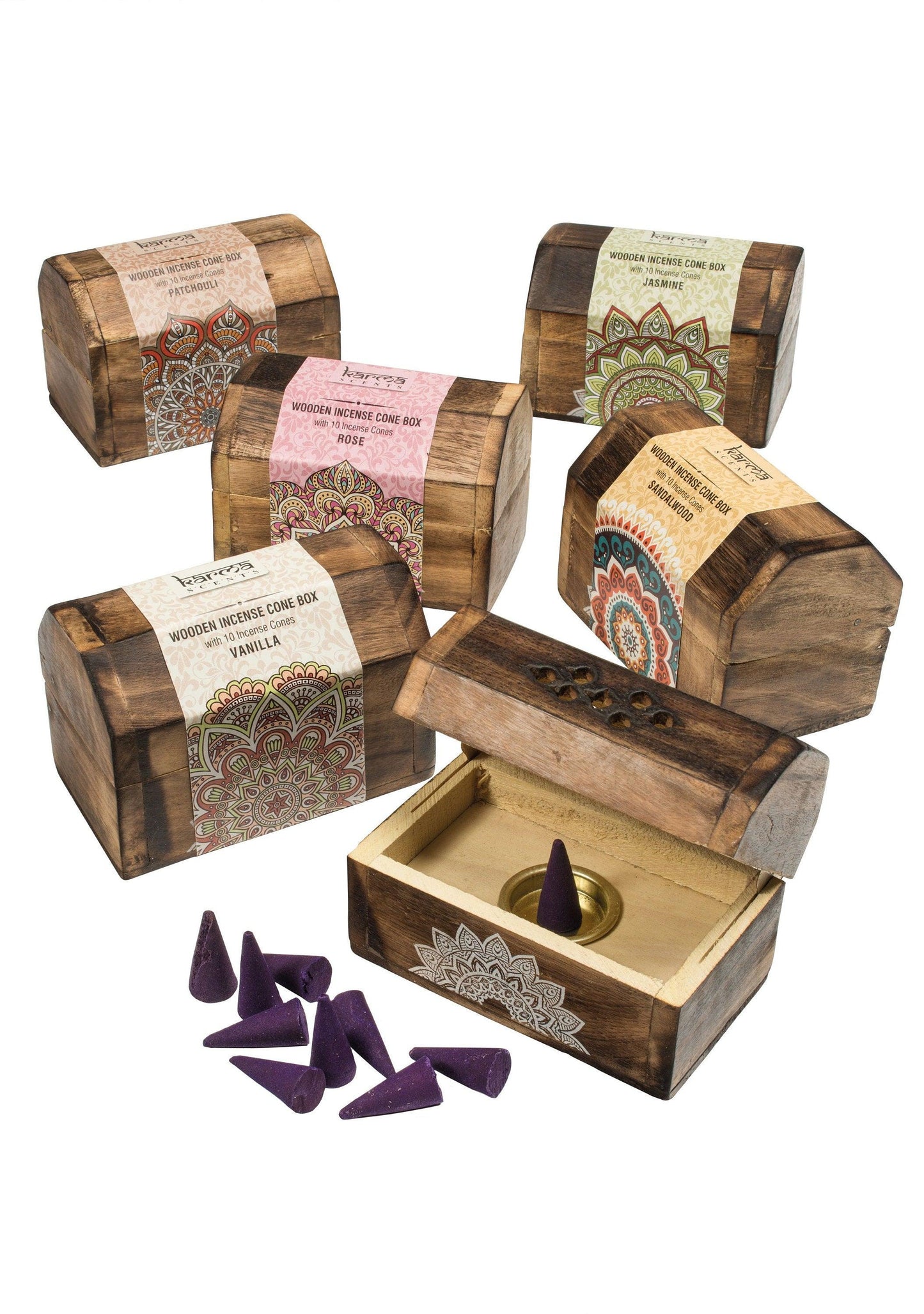 Wooden Incense Burner Ethimaart