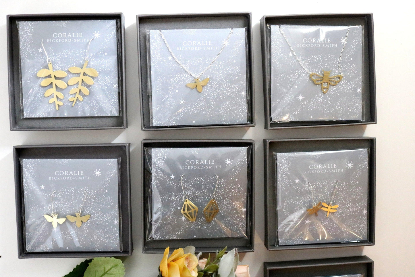 Dragonfly Earrings Hammered Brass Ethimaart