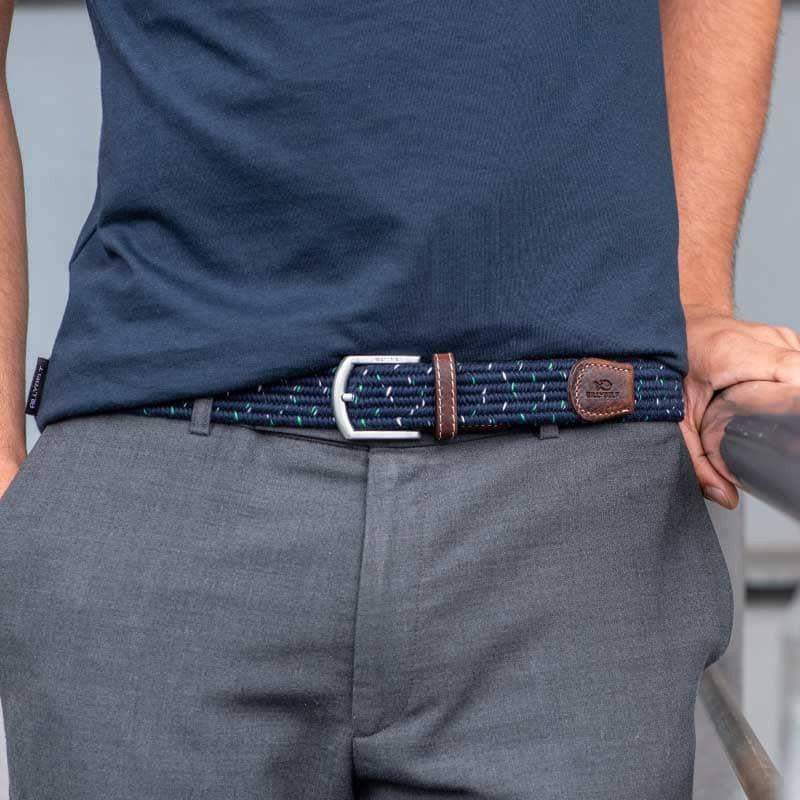 Elastic Woven Mens Belt Ethimaart