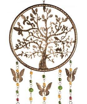 Metal Windchime Tree of Life Ethimaart