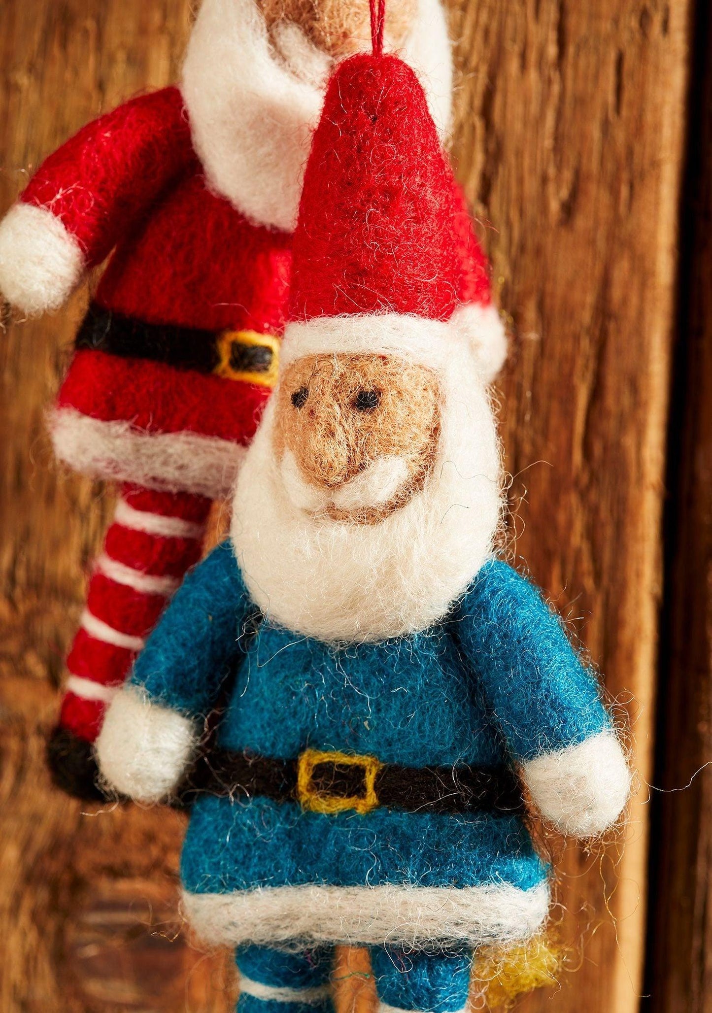 Hanging Felt Santa Ethimaart