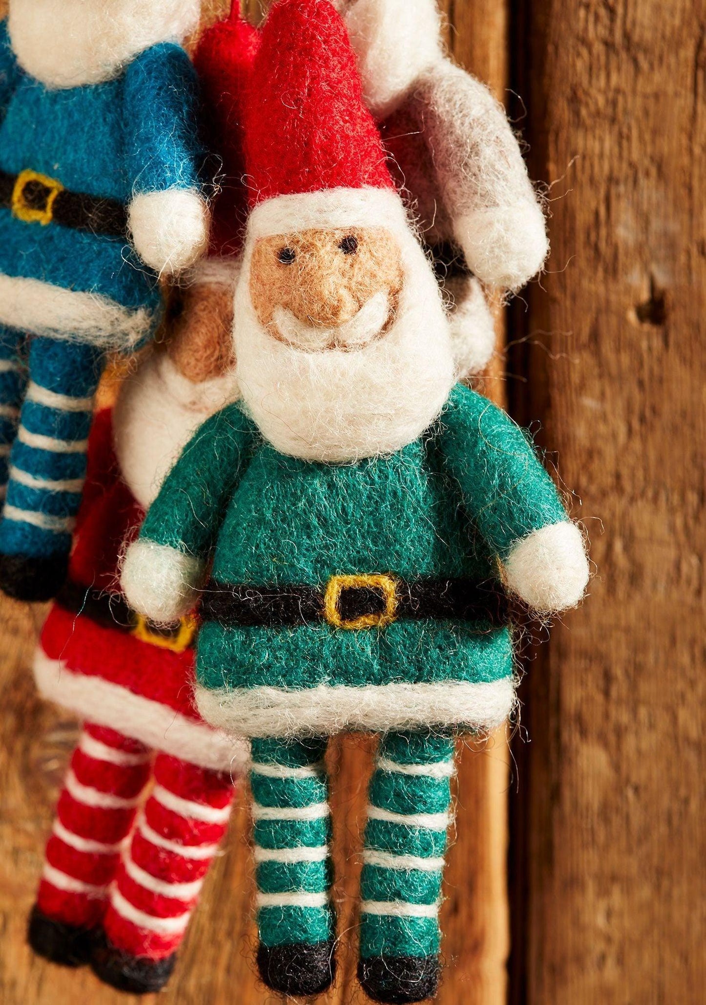 Hanging Felt Santa Ethimaart