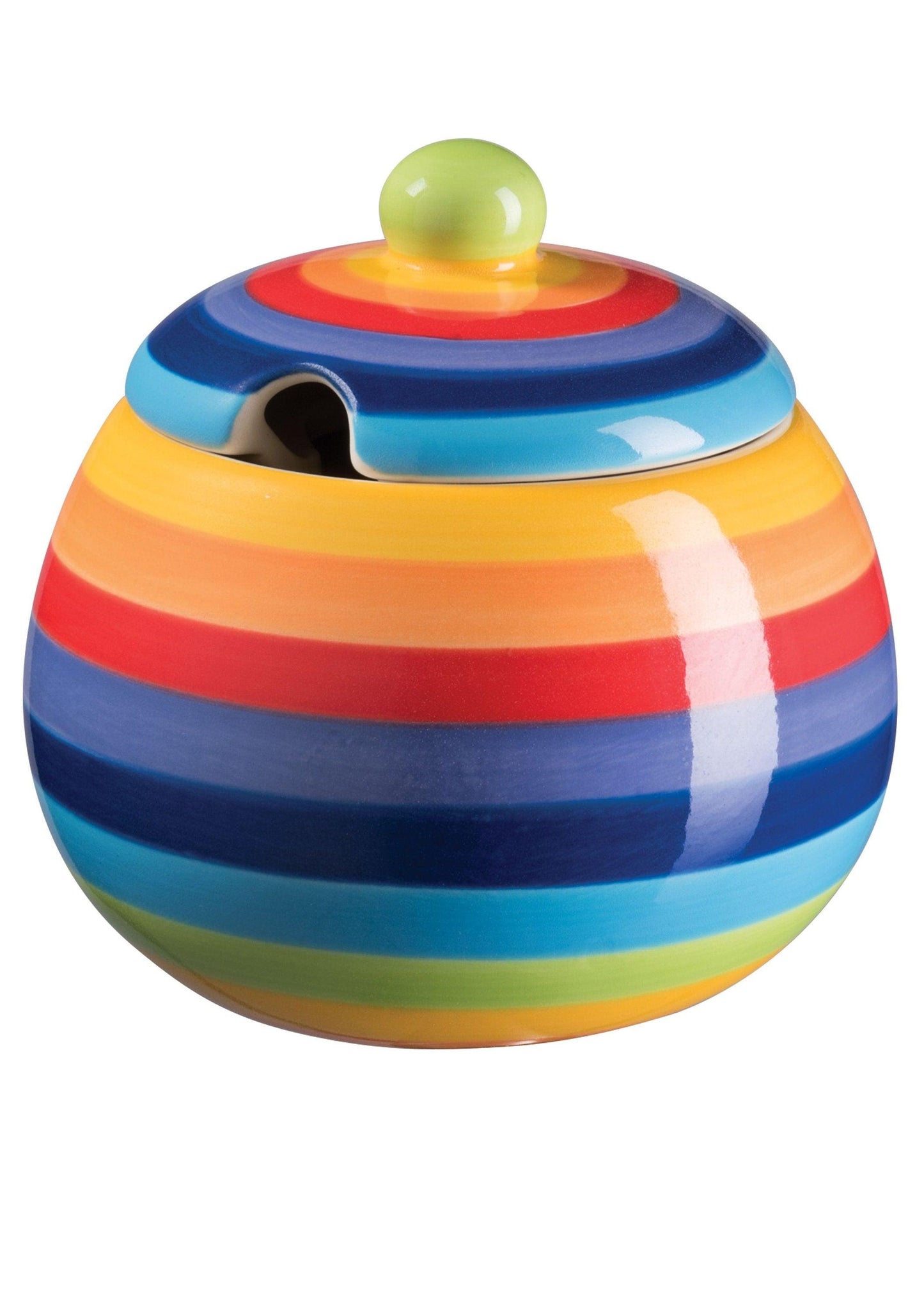 Rainbow Ceramic Sugar Bowl - Ethimaart