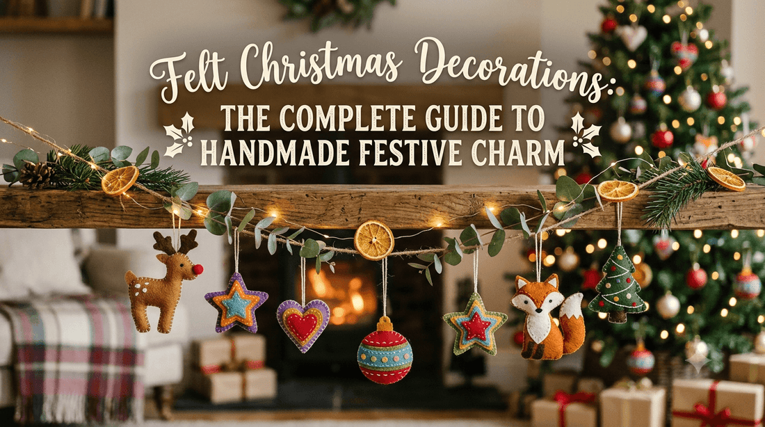 Felt Christmas Decorations: The Complete Guide to Handmade Festive Charm