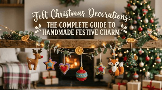 Felt Christmas Decorations: The Complete Guide to Handmade Festive Charm