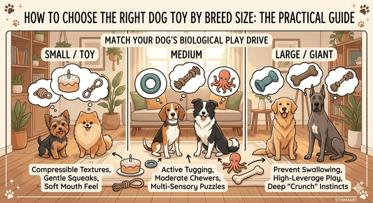 How to Choose the Right Dog Toy by Breed Size: The Practical Guide