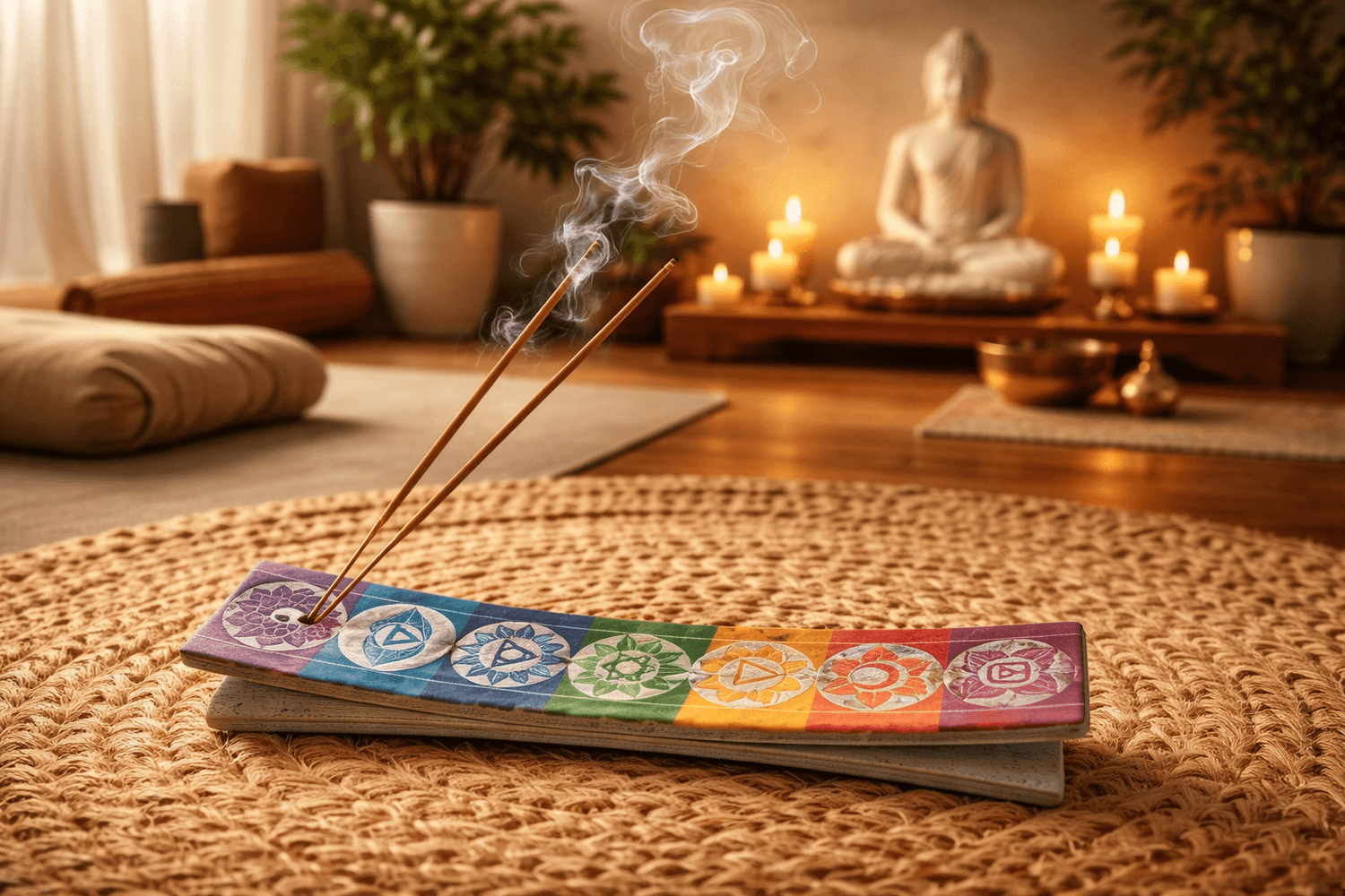 Soapstone Incense Holders chakra incense stick holder