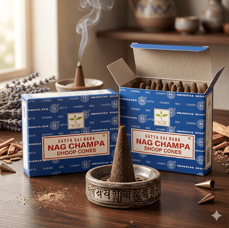 ethimaart Dhoop Incense Cones sai baba satya nag champa