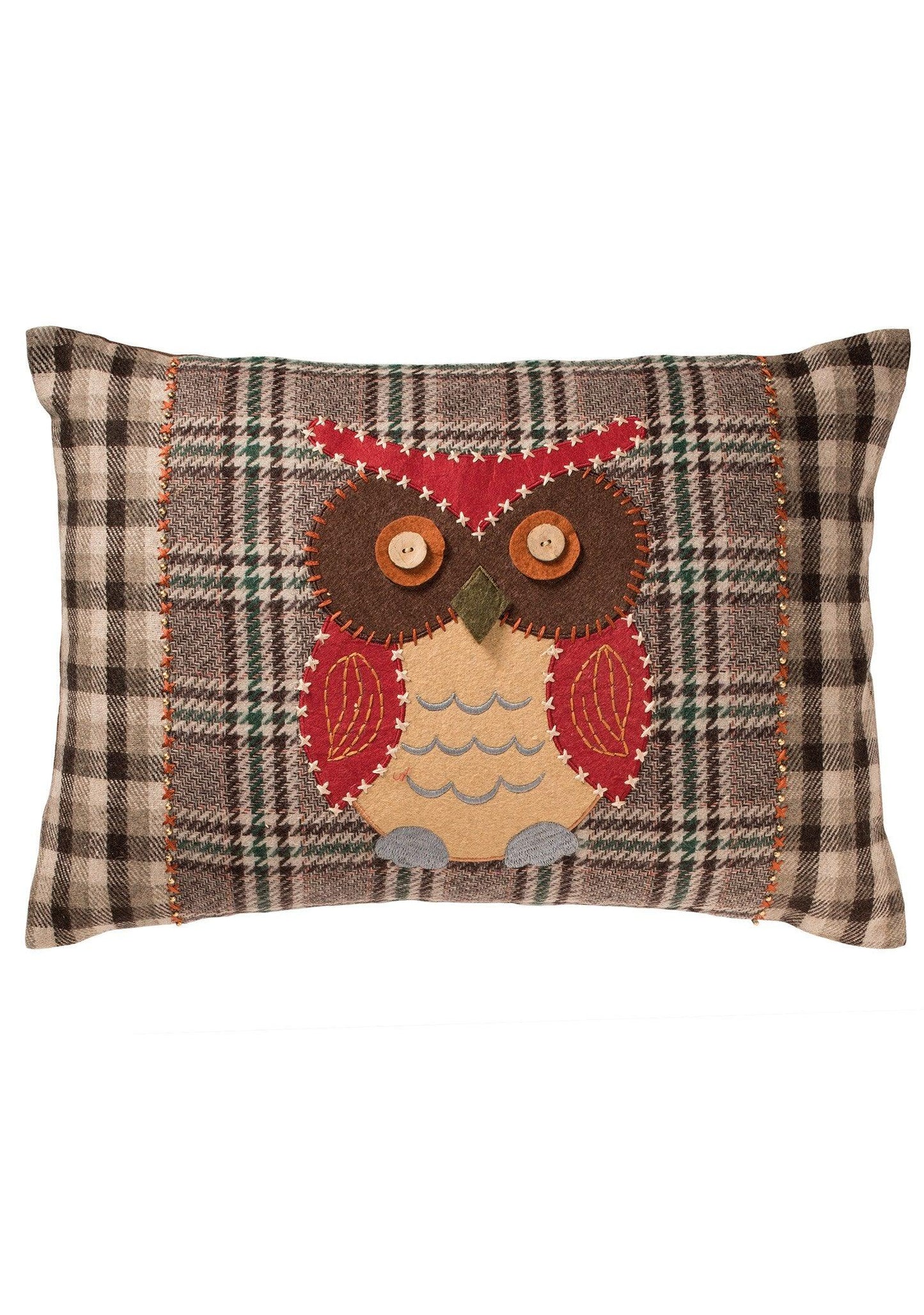 Tweed Owl cushion Cover - Ethimaart 