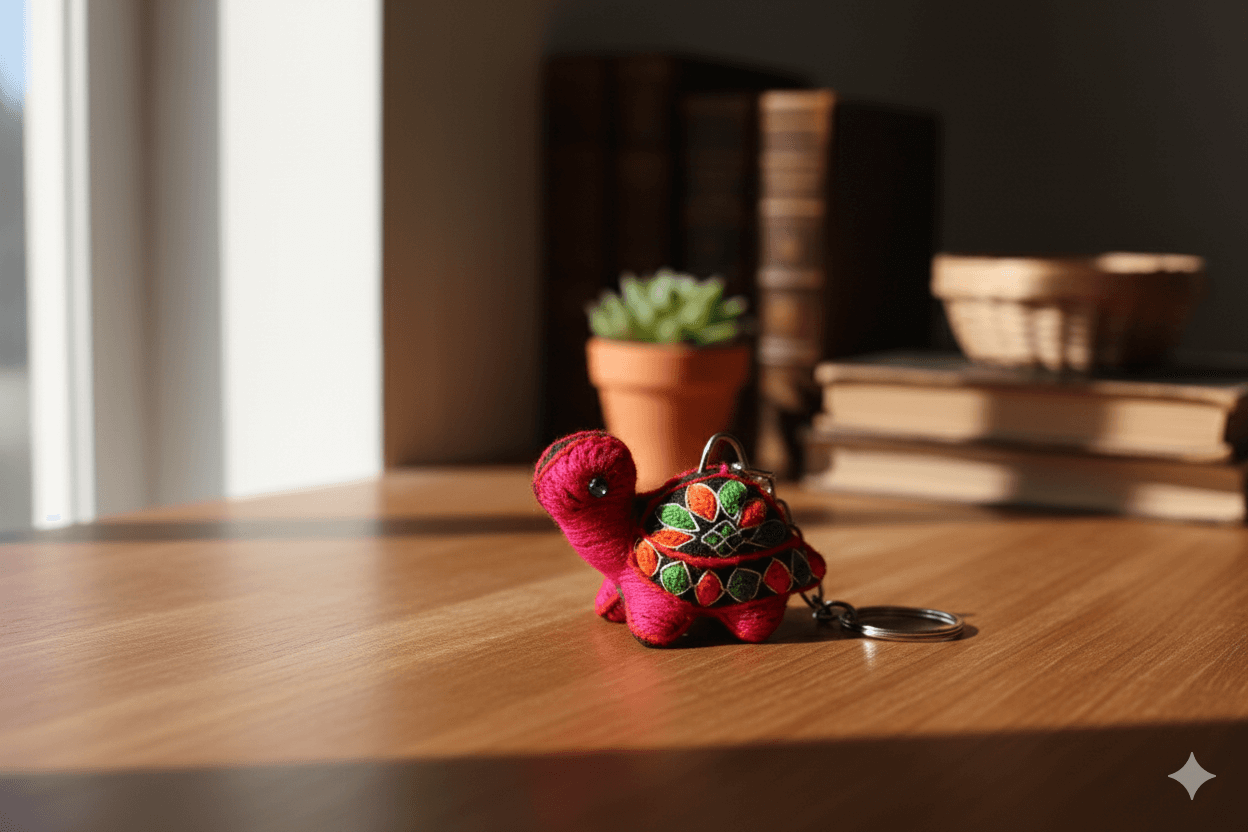 Cute Turtle Keyrings - Handmade