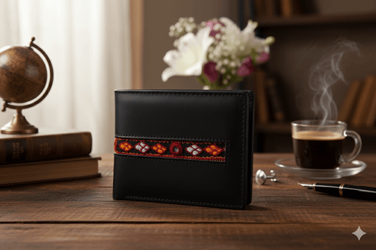 Black Genuine Leather Wallet For Men