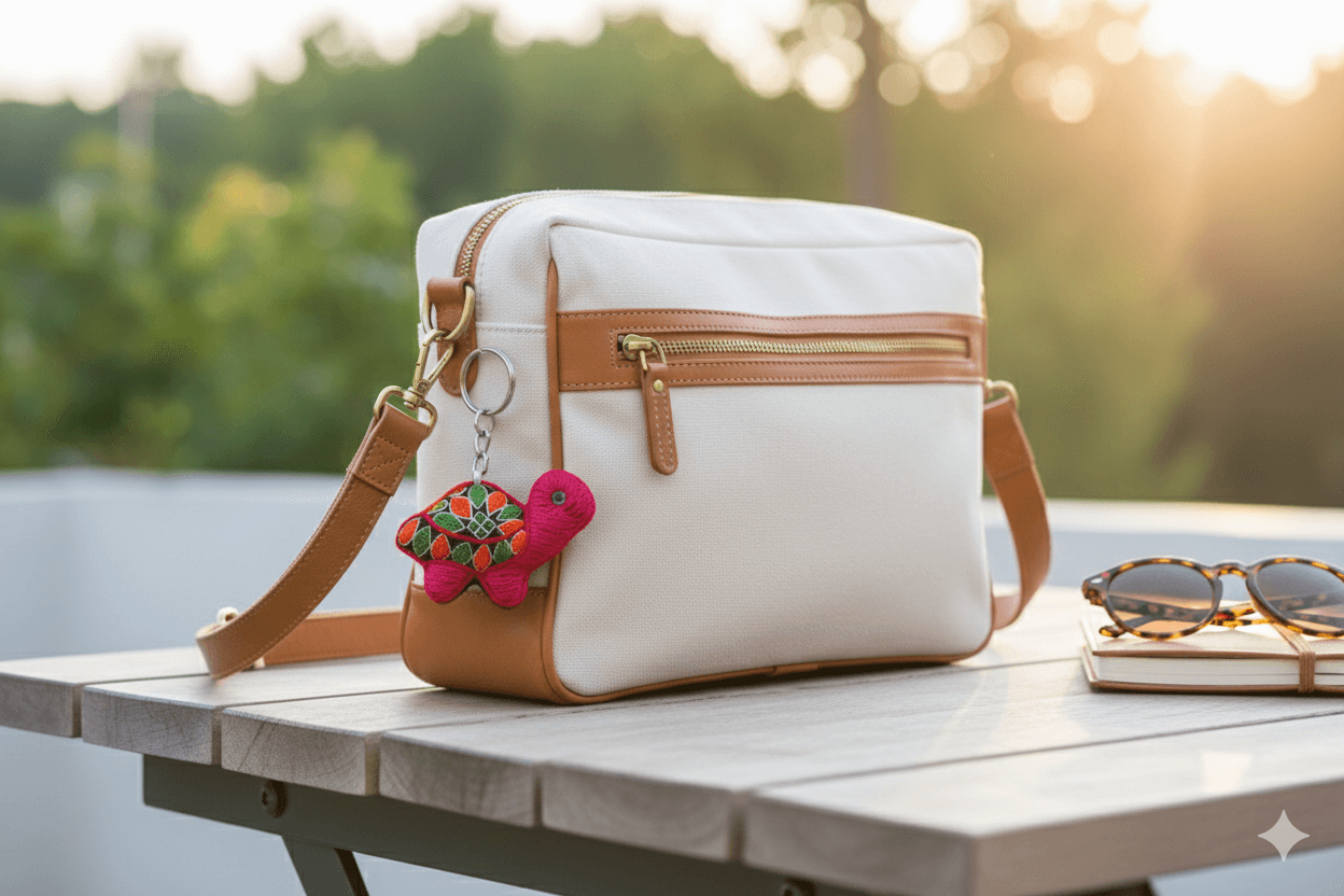 Cute Turtle Keyrings - Handmade