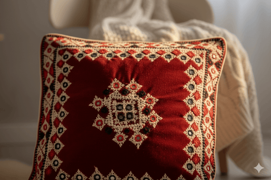 Silk Velvet Cushion Cover