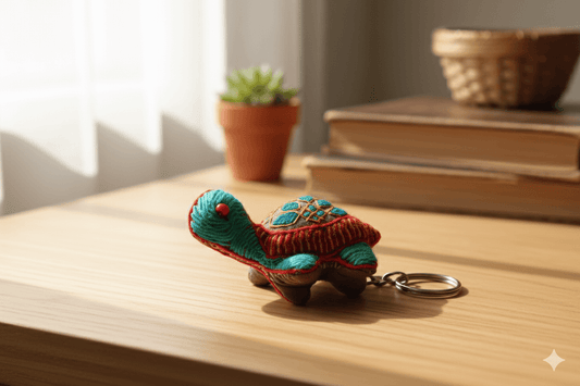 Cute Turtle Keyrings - Handmade