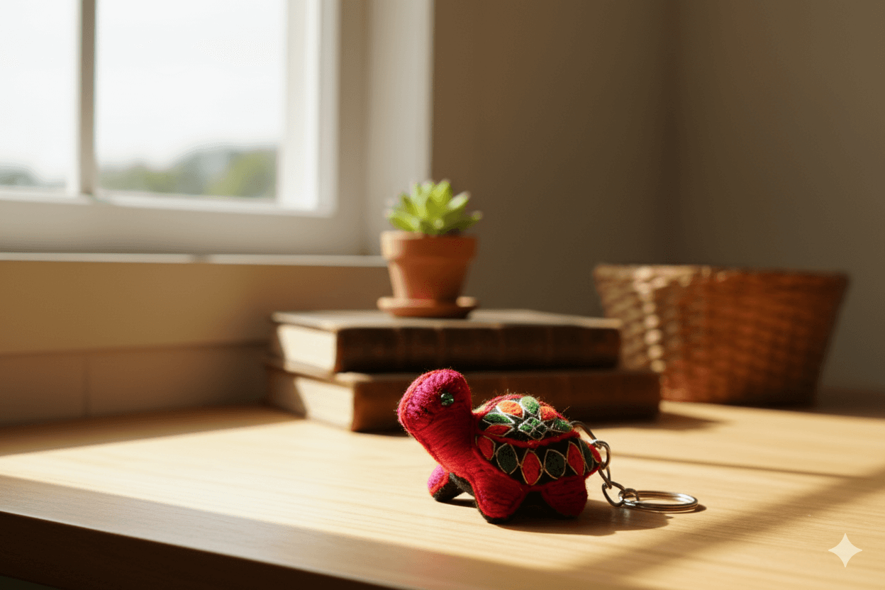 Cute Turtle Keyrings - Handmade