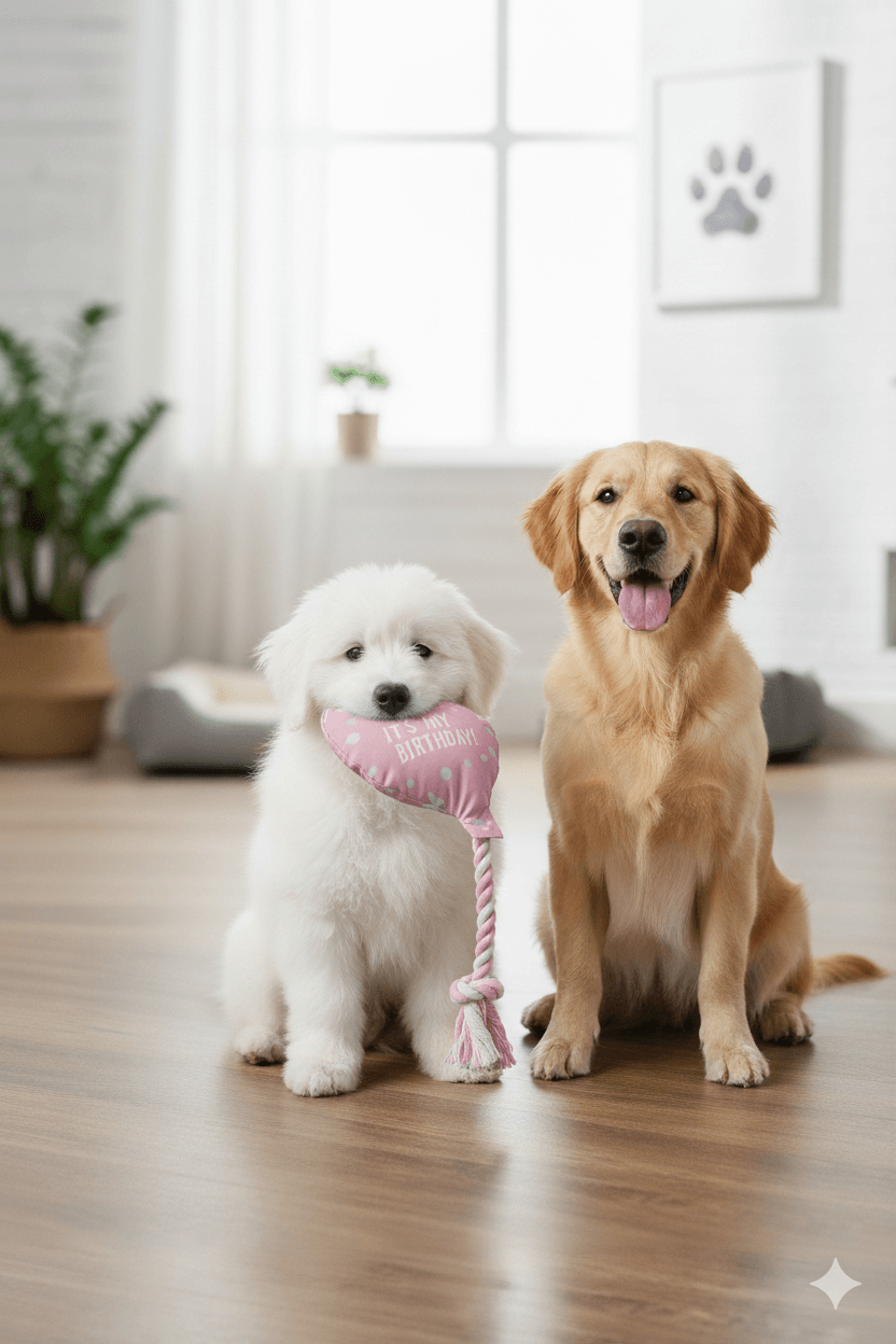 It's My Birthday Balloon Dog Toy