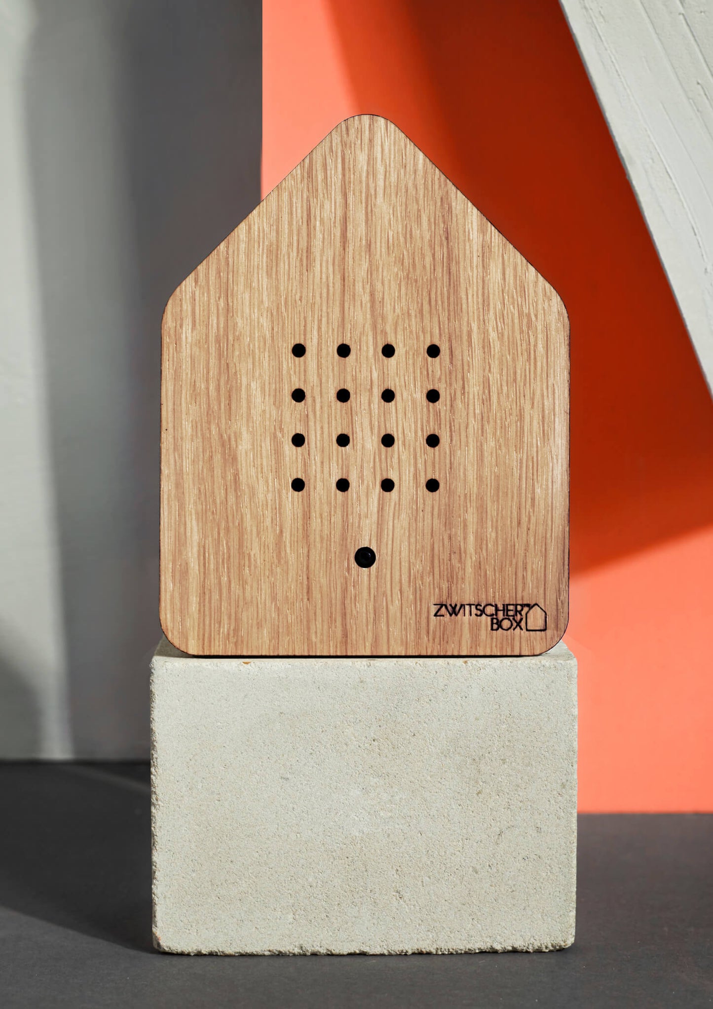 Zwitscherbox Oak Wood - Bird Sound Box