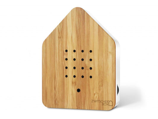 Zwitscherbox Relaxound- Bamboo Wood 'Black Forest Bird Sound Box'