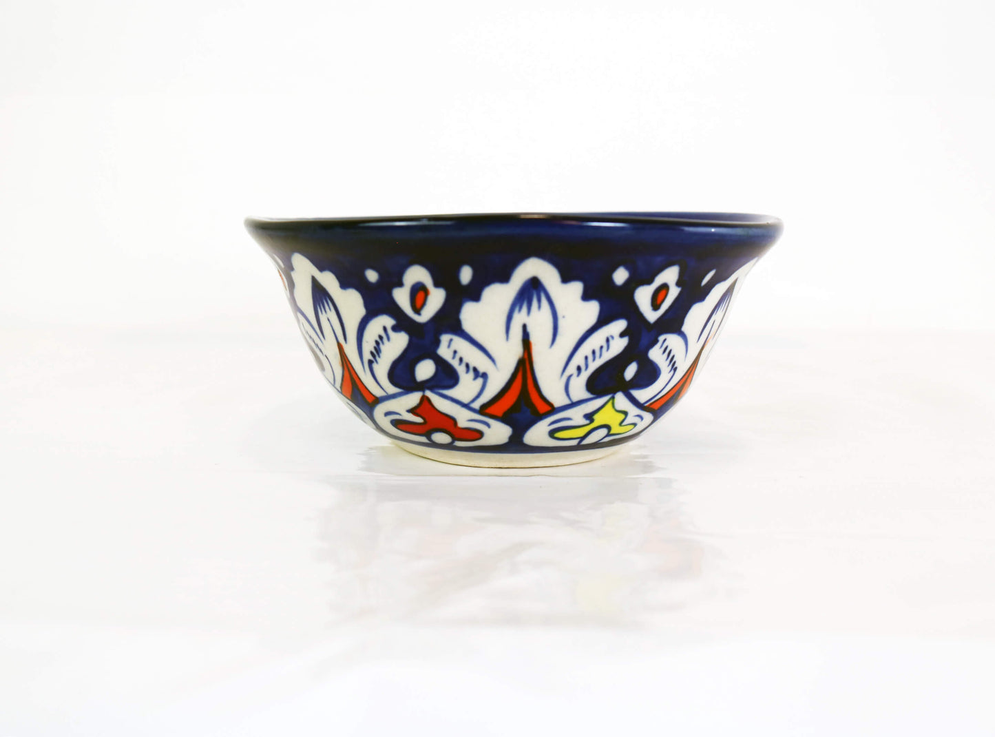 Blue Ceramic Decorative Bowl - Handmade Blue White Pottery