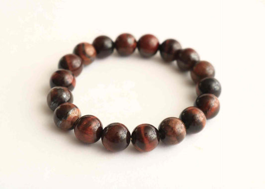 10mm Men Sulemani Aqeeq Gemstone Bracelet