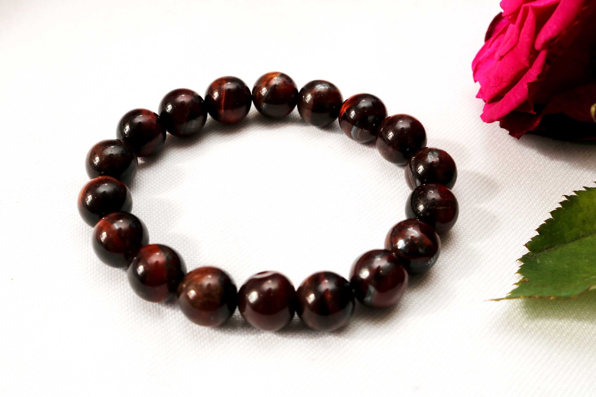 10mm Men Sulemani Aqeeq Gemstone Bracelet