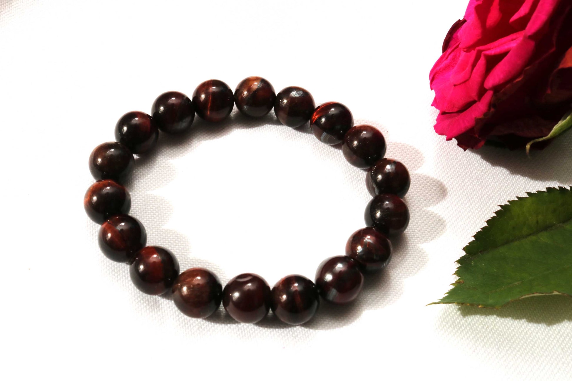 10mm Men Sulemani Aqeeq Gemstone Bracelet