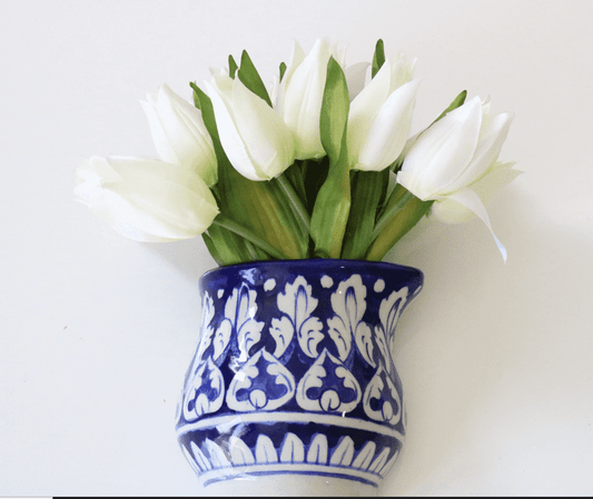 Blue White Pottery Vase - Ethimaart 