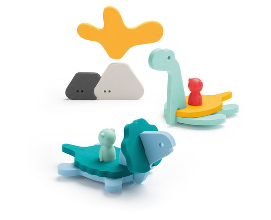 Dinosaur Bath Toys - Adventurous Bath Puzzles for Toddlers