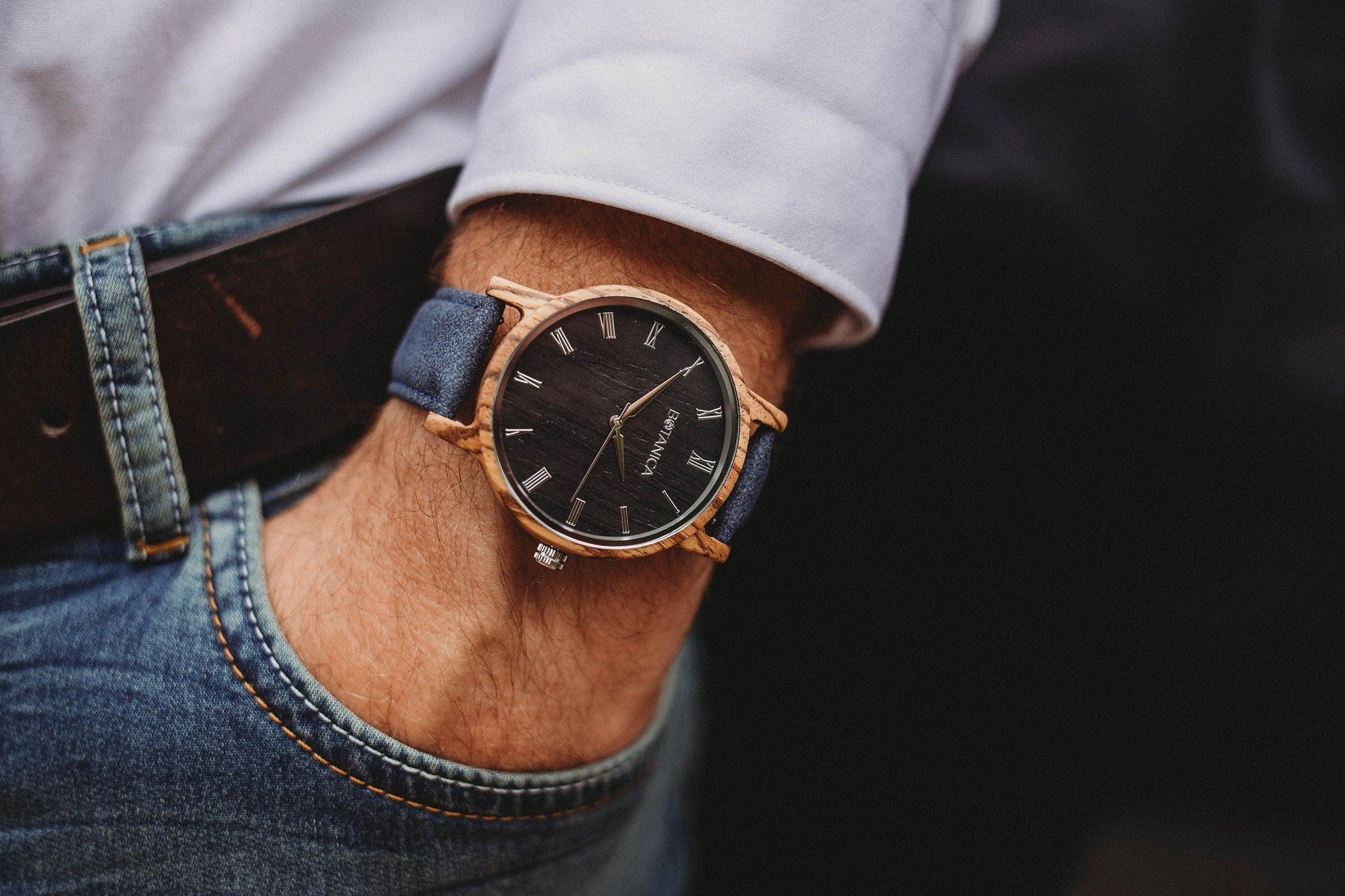 Vegan Wooden Watch- Minimal Ethimaart 