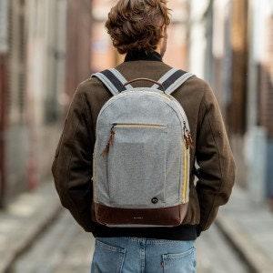 Mens Grey Rucksack Ethimaart 