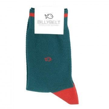 Mens Green Knit Socks Ethimaart 