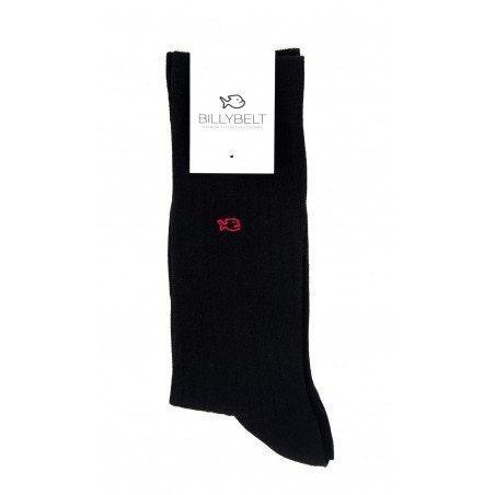 Mens Black Socks- Mid Calf Ethimaart 