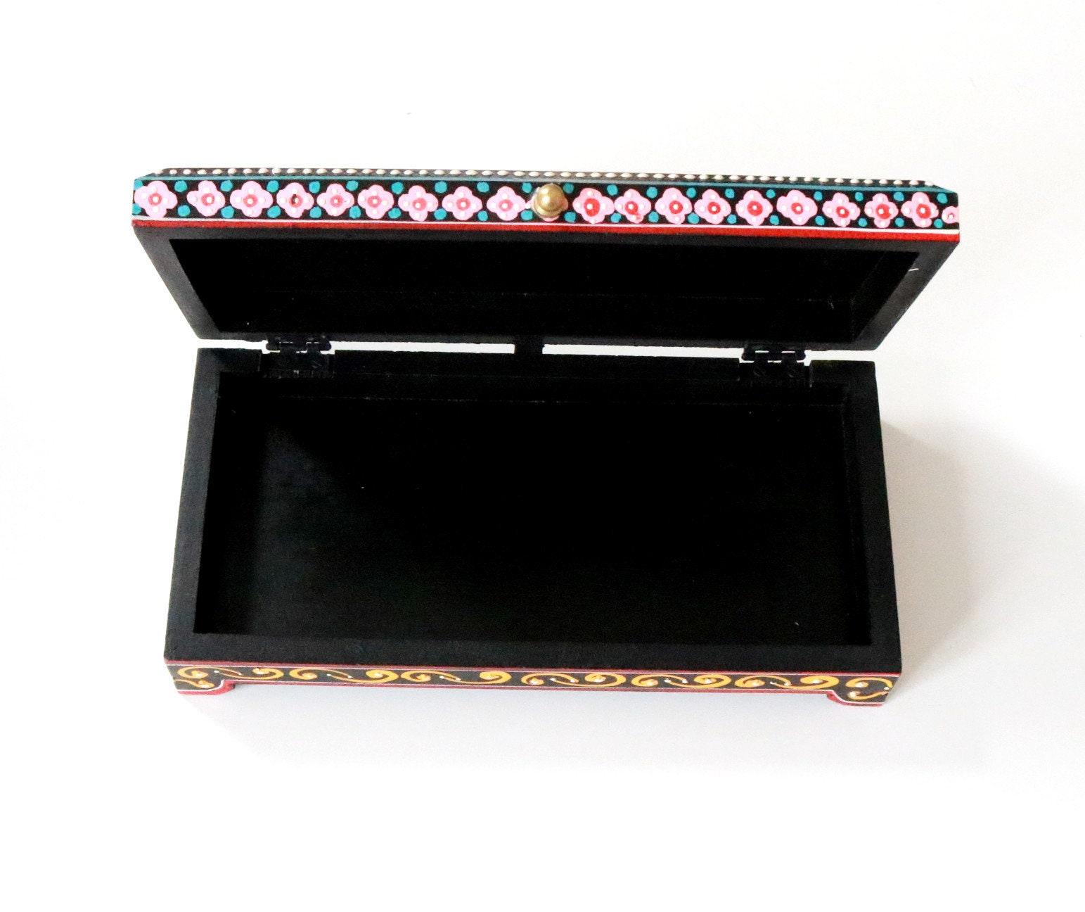Peacock Wooden Jewelry Box Ethimaart 