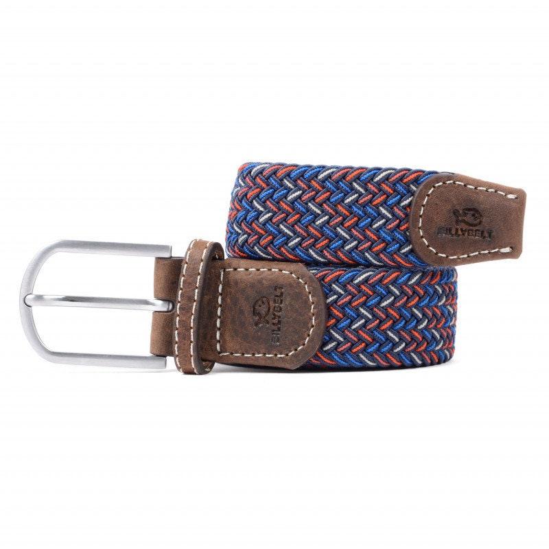 Blue Mens Woven Belt Ethimaart 