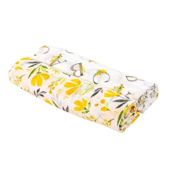 Floral Swaddle Blanket Set Ethimaart 