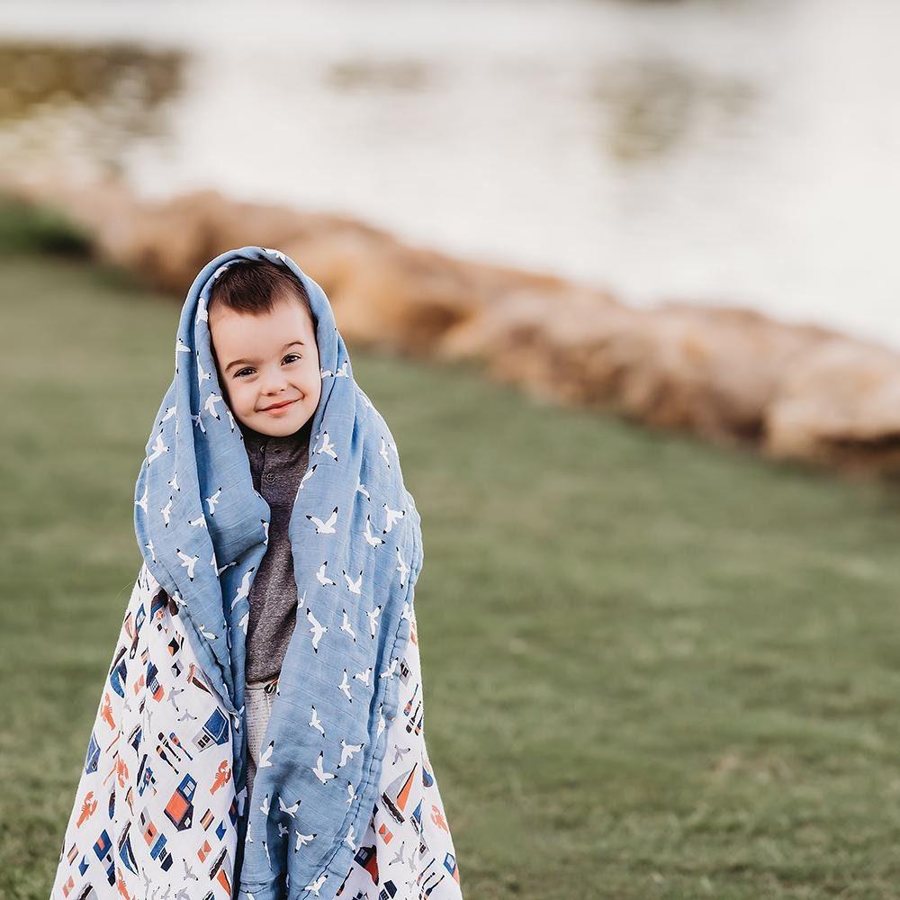 Large Snuggle Blanket - Nautical Ethimaart 