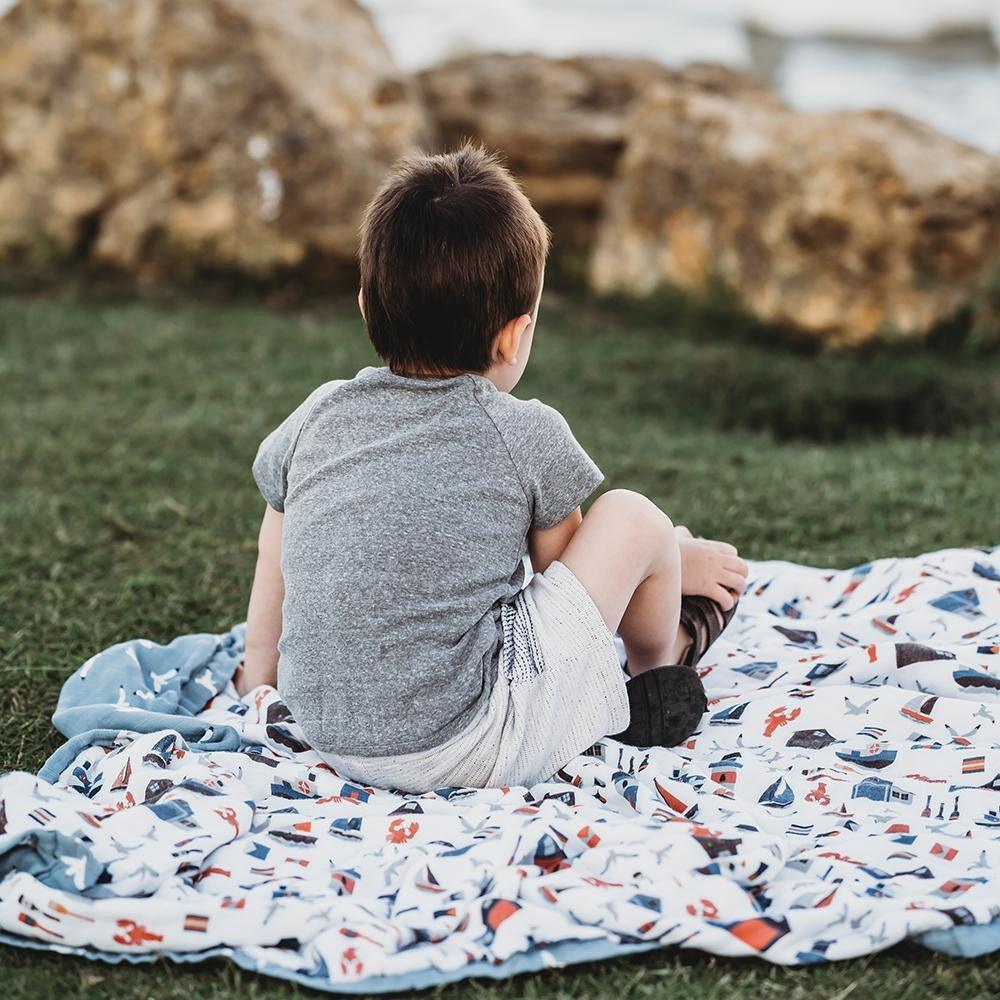 Large Snuggle Blanket - Nautical Ethimaart 