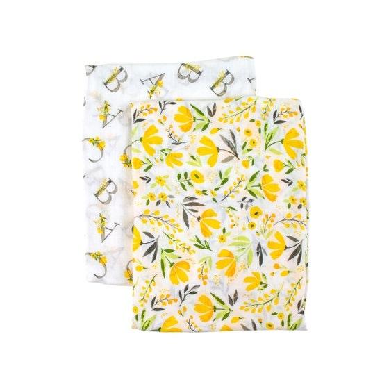 Floral Swaddle Blanket Set Ethimaart 