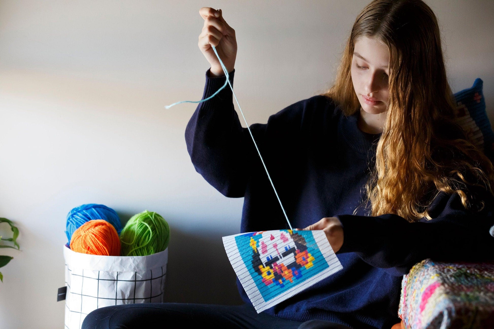 DIY Fairy - Needlepoint Embroidery Craft Kit - Ethimaart 