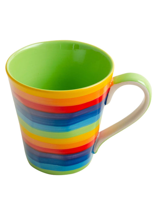 Large Rainbow Ceramic Mugs - Ethimaart 