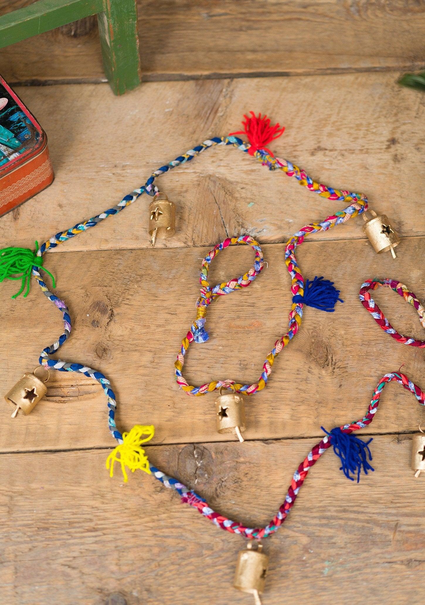 Braided Garland With Bells - Ethimaart 