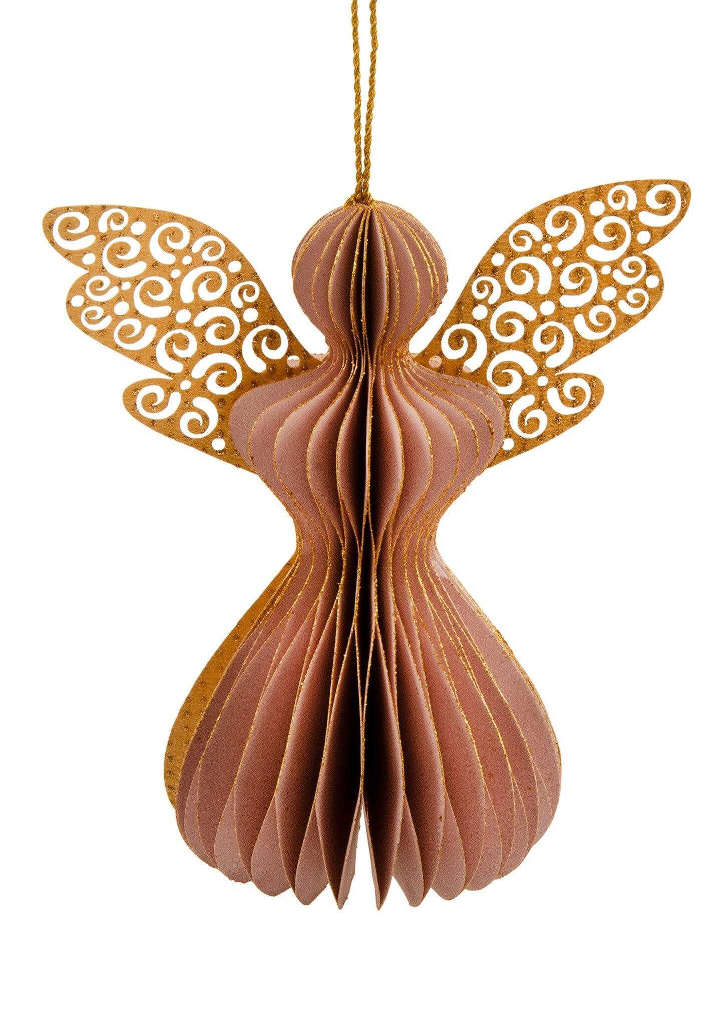 Set Of 3 Angel Ornaments - Ethimaart 